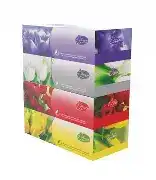 القطة محارم كرتون مع هدية
