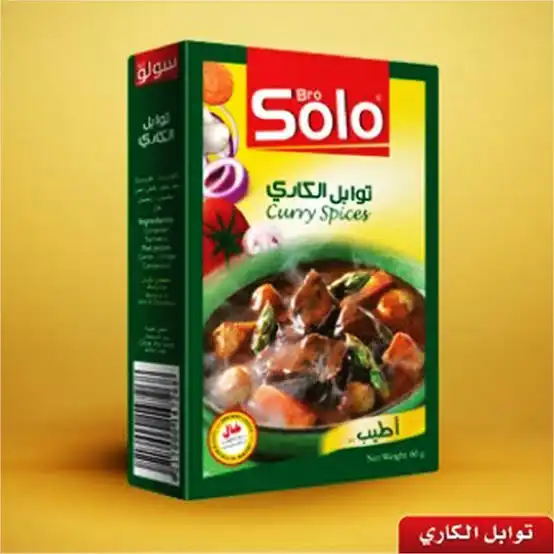 سولو بهارات كاري ظرف 25غ